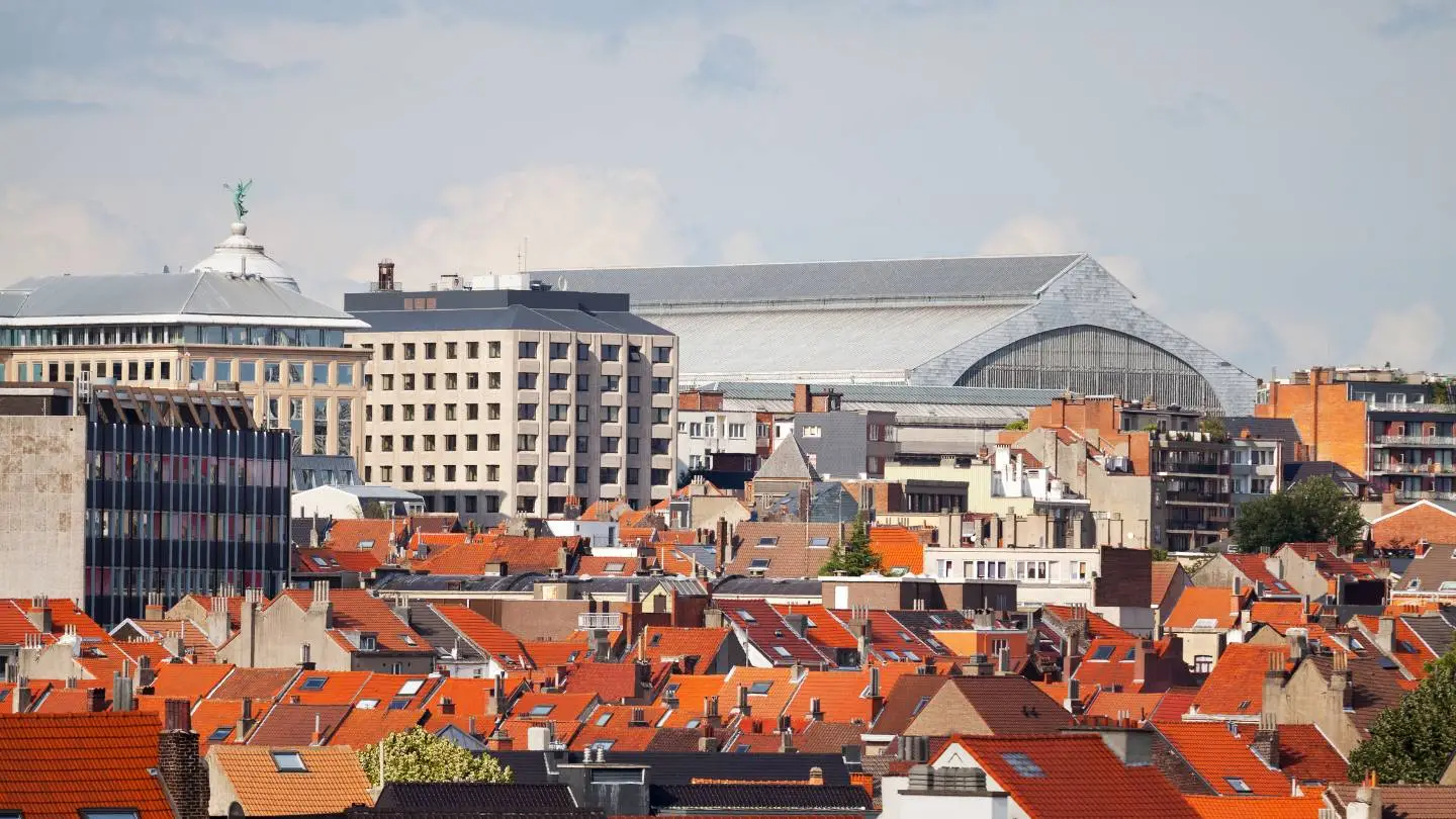 luchtfoto van etterbeek