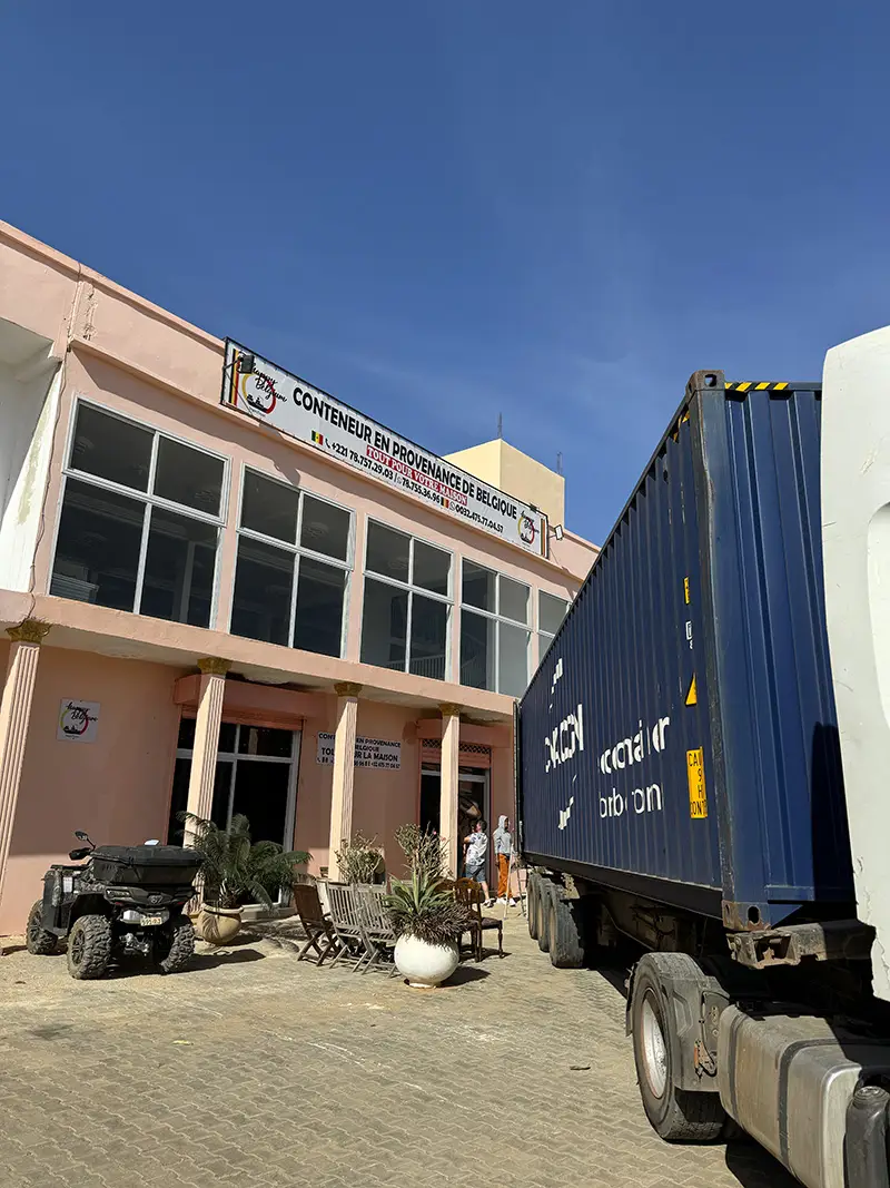 Gelukkig België, winkelen in Senegal